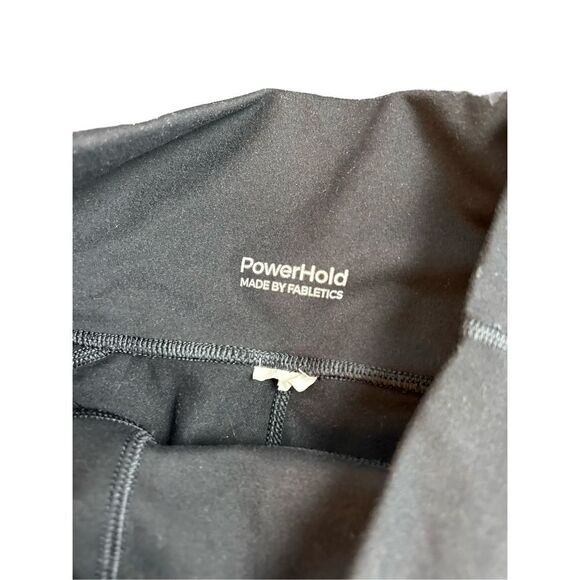 Fabletics Power hold mid rise define womens black size s/m cropped 25” inseam - Picture 8 of 11